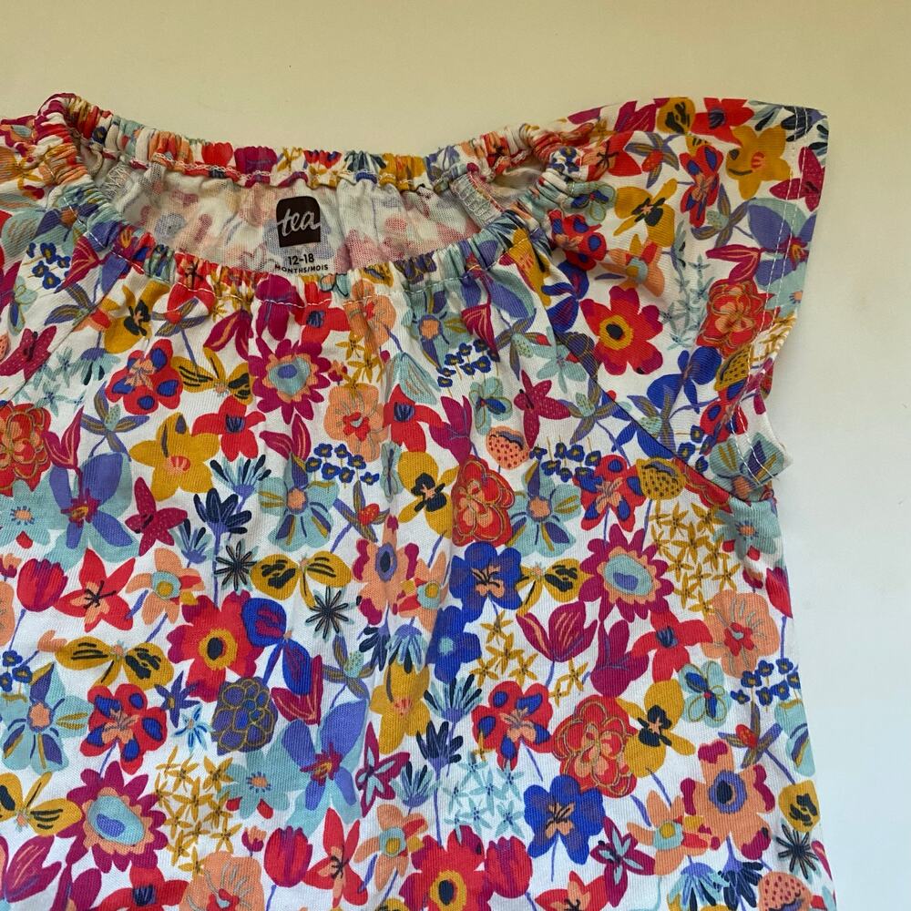 Tea Collection Floral One Piece Romper Outfit
